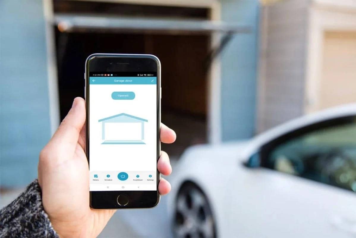 Tuya WiFi интелигентен контролер за отваряне на гаражни врати 2.4G ...
