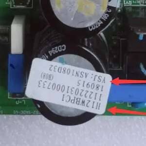 エアコンコンピュータボード H12WBPC0 H12WBPC1 SX-W-NEC52-SK-DC-V1