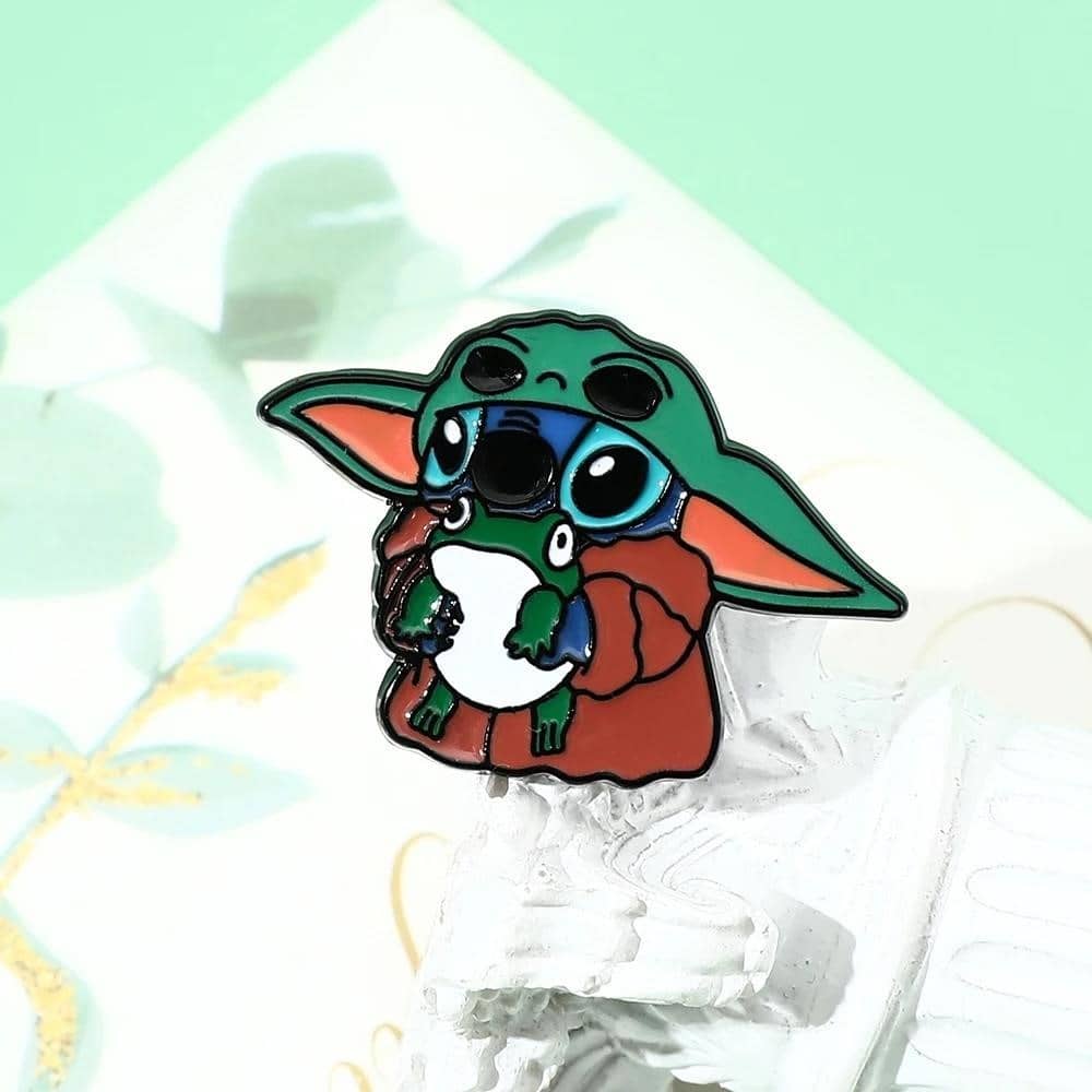 Подарък за Хелоуин Yoda Baby & Stitch Funny Collection Креативност ...