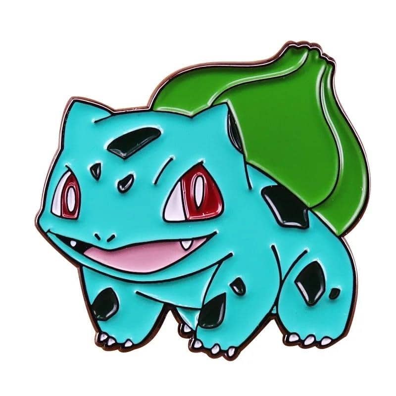 Аниме игра Bulbasaur Емайлирани игли Събиране на Pokemon Метална ...