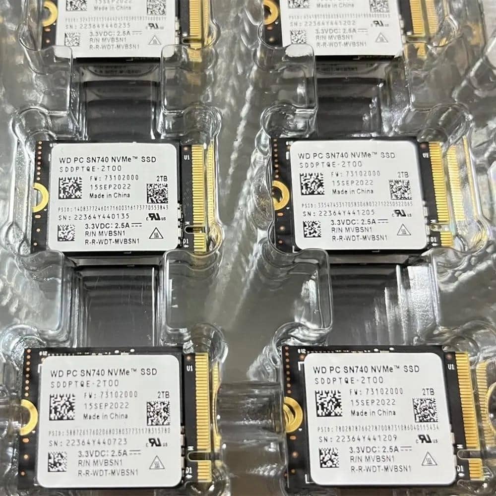 商品画像：WD SN740 1TB SSD2230 steamdeck 2242アダプタ付｜内蔵型SSD 1