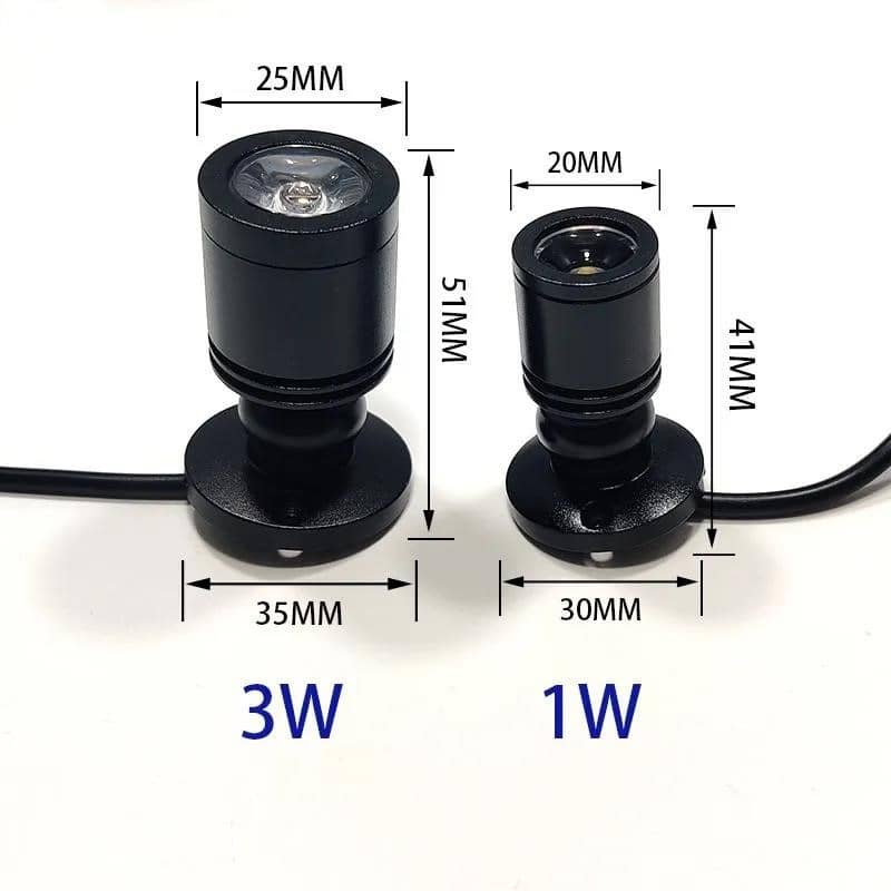 MINI LED USB 5V спот лампа витрина 1W 3W ᐉ Светлини и осветление ᐉ RCSF