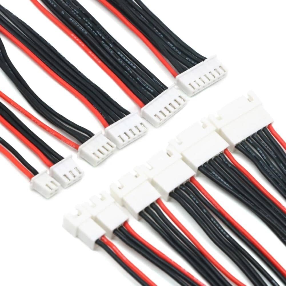 Lot De 2 Chargeurs D'équilibre JST-XH 2S-6S Pour Batterie RC LiPo Carte Dextension De Charge 92917398